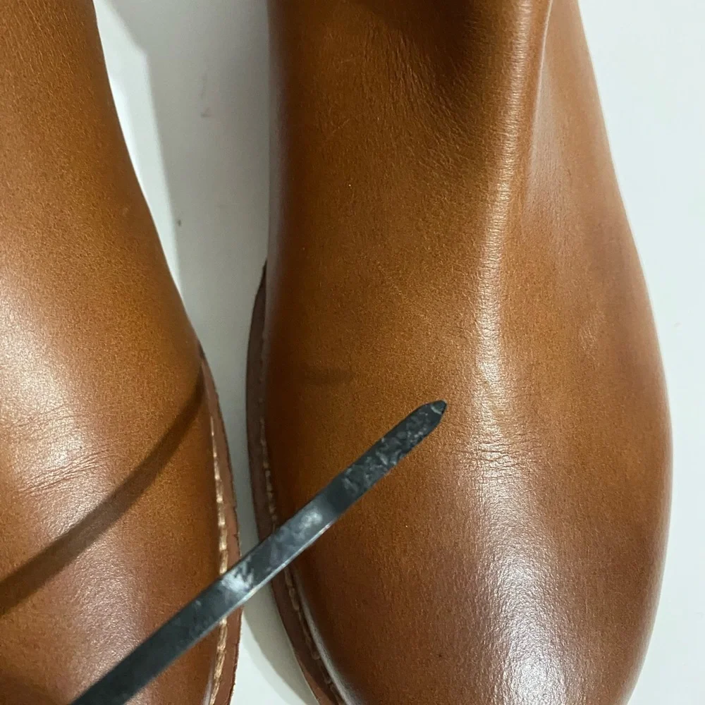 FRYE Veronica Harness Short Booties Women’s 11M Caramel Brown Leather - Picture 11 of 12